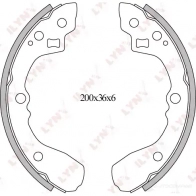 Тормозные колодки LYNXAUTO 48Q3 05Z 3639565 4905601016176 BS-4400 - Изображение 2