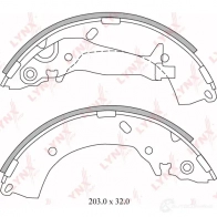 Тормозные колодки LYNXAUTO BS-3600 6U03 PE8 3639561 4905601063002 - Изображение 2