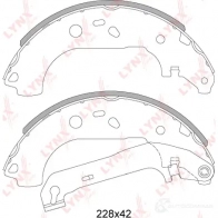 Тормозные колодки LYNXAUTO 9VV56P J 4905601064771 3639554 BS-3004 - Изображение 2