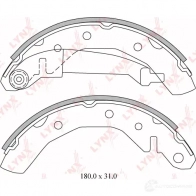 Тормозные колодки LYNXAUTO V0 C58 3639543 4905601032749 BS-1801 - Изображение 2