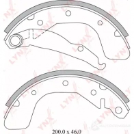 Тормозные колодки LYNXAUTO BS-1800 PW5 TV 4905601016183 3639542 - Изображение 2