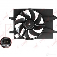 Вентилятор радиатора LYNXAUTO 1436960862 Z E1R3C RF-1012 - Изображение 2