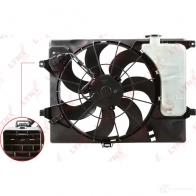 Вентилятор радиатора с кожухом LYNXAUTO RYMF5 QU 1438137409 rf1563