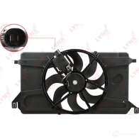 Вентилятор радиатора LYNXAUTO RF-1161 1436960858 06 YRRE - Изображение 2