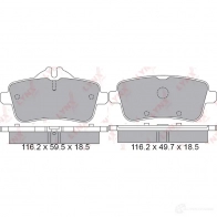 Тормозные колодки дисковые, комплект LYNXAUTO 3639199 BD-5360 PTKKG 3 - Изображение 2