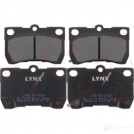 Тормозные колодки дисковые, комплект LYNXAUTO 3639416 4905601012369 BD-7544 I45 XC4