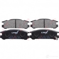 Тормозные колодки дисковые, комплект LYNXAUTO 3639357 N5J8 Q 4905601057650 BD-7109