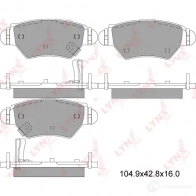 Тормозные колодки дисковые, комплект LYNXAUTO BD-5910 B17D 9 3639280 4905601063026 - Изображение 2
