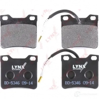 Тормозные колодки дисковые, комплект LYNXAUTO Mercedes V-Class 4905601063019 A 1FU6 BD-5346