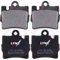 Тормозные колодки дисковые, комплект LYNXAUTO 4905601057520 Mercedes S-Class (C215) 2 Купе 5.5 CL 55 AMG Kompressor (2174) 500 л.с. 2002 – 2006 OO7U4 D BD-5334