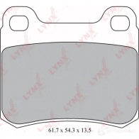 Тормозные колодки дисковые, комплект LYNXAUTO BD-5322 T M289PH 3639161 - Изображение 2