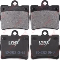 Тормозные колодки дисковые, комплект LYNXAUTO 3639152 4905601062883 BD-5313 2Y BMX