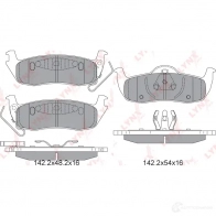 Тормозные колодки дисковые, комплект LYNXAUTO 4905601057667 K4 EAWZ 3639069 BD-4204 - Изображение 2