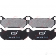 Тормозные колодки дисковые, комплект LYNXAUTO EXL 8N 3638984 BD-3029