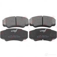 Тормозные колодки дисковые, комплект LYNXAUTO DUI CWHJ 4905601049891 3638910 BD-2217