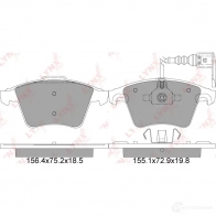Тормозные колодки дисковые, комплект LYNXAUTO BD-8001 3639496 4905601011331 I9D4N 2 - Изображение 2