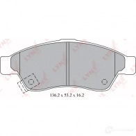 Тормозные колодки дисковые, комплект LYNXAUTO 3639372 BD-7311 8CN CKFY 4905601048481 - Изображение 2