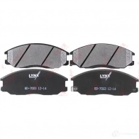 Тормозные колодки дисковые, комплект LYNXAUTO BD-7003 3639348 I5SC F
