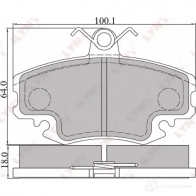Тормозные колодки дисковые, комплект LYNXAUTO 3639316 4905601011324 YDAD IT BD-6301 - Изображение 2