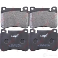 Тормозные колодки дисковые, комплект LYNXAUTO 4905601057612 BD-5351 Mercedes C-Class L 8B1M