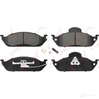 Тормозные колодки дисковые, комплект LYNXAUTO BD-5326 SLT U1 3639165 - Изображение 1