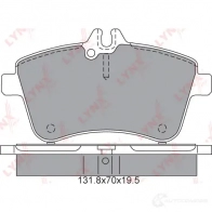 Тормозные колодки дисковые, комплект LYNXAUTO UCDA I 3639148 4905601058480 BD-5309 - Изображение 2