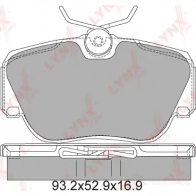 Тормозные колодки дисковые, комплект LYNXAUTO 3639143 4AG 1GE BD-5304 - Изображение 2