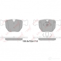 Тормозные колодки дисковые, комплект LYNXAUTO BD-5010 JZ 9KR3 3639106 4905601063088 - Изображение 2