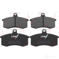 Тормозные колодки дисковые, комплект LYNXAUTO BD-4605 PHZ24G 2 3639092 4905601011935