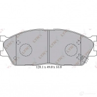 Тормозные колодки дисковые, комплект LYNXAUTO 3639087 4905601045435 7G QTL BD-4416 - Изображение 2