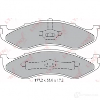 Тормозные колодки дисковые, комплект LYNXAUTO 3639065 BD-4200 T SPKPH