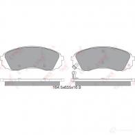 Тормозные колодки дисковые, комплект LYNXAUTO BD-3625 ROZ XJT 3639051 4905601058312 - Изображение 2
