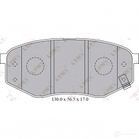 Тормозные колодки дисковые, комплект LYNXAUTO 4905601064993 3639050 BD-3624 N 72LI1 - Изображение 2