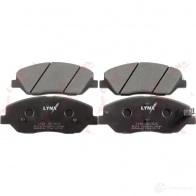 Тормозные колодки дисковые, комплект LYNXAUTO BD-3615 Kia Sorento (XM) 2 Кроссовер 3.5 276 л.с. 2009 – 2015 4905601032626 50A 20