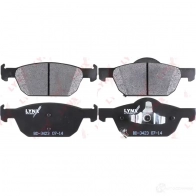 Тормозные колодки дисковые, комплект LYNXAUTO BD-3423 XEU 4J 4905601063378 Honda Accord 8 (CW) Универсал 2.2 i DTEC (CW3) 180 л.с. 2008 – 2025