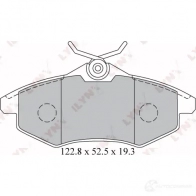 Тормозные колодки дисковые, комплект LYNXAUTO 4905601063279 3638897 BD-2204 6AXER 39 - Изображение 2