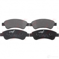 Тормозные колодки дисковые, комплект LYNXAUTO Opel Corsa (F) 6 Хэтчбек 1.2 (68) 101 л.с. 2019 – наст. время I O9E1 4905601011362 BD-2201