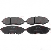Тормозные колодки дисковые, комплект LYNXAUTO UTIW8 M BD-1805 4905601012796 Chevrolet Aveo (T250) 1 Седан 1.6 105 л.с. 2008 – 2012