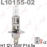 Галогенная лампа фары LYNXAUTO 3647798 L1015502 4905601063613 34 2F1 - Изображение 2