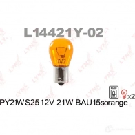 Лампа накаливания LYNXAUTO 4USU 8T 3648004 4905601063774 L14421Y02 - Изображение 2