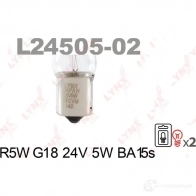 Лампа накаливания LYNXAUTO L2450502 KXI B7R 4905601063811 3648118 - Изображение 2