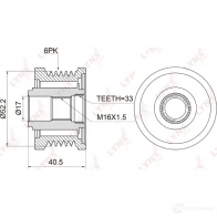 Обгонная муфта генератора LYNXAUTO PA-1008 3652690 N E9GT - Изображение 2