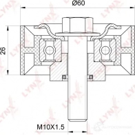 Паразитный обводной ролик приводного ремня LYNXAUTO PB-7145 3653883 CS3 O95M - Изображение 3