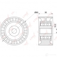 Паразитный обводной ролик ремня ГРМ LYNXAUTO 3653312 GD8T 9 PB-3108 - Изображение 2