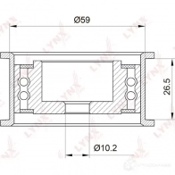 Паразитный обводной ролик ремня ГРМ LYNXAUTO 3653204 PB-3002 FIJV OS - Изображение 2
