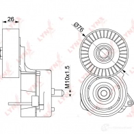 Натяжитель приводного ремня LYNXAUTO GH XP6X PT-3237 3654849 - Изображение 2