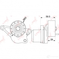 Натяжитель приводного ремня LYNXAUTO 3654803 HAA 6W PT-3191 - Изображение 2