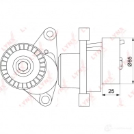 Натяжитель приводного ремня LYNXAUTO PT-3178 3654790 7 3EUFM0 - Изображение 2