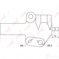 Натяжитель ремня ГРМ LYNXAUTO K2O MJ 3654581 PT-1011 - Изображение 2