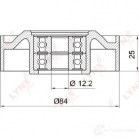 Натяжитель приводного ремня LYNXAUTO 9JI MC 3653387 PB-5018 - Изображение 2
